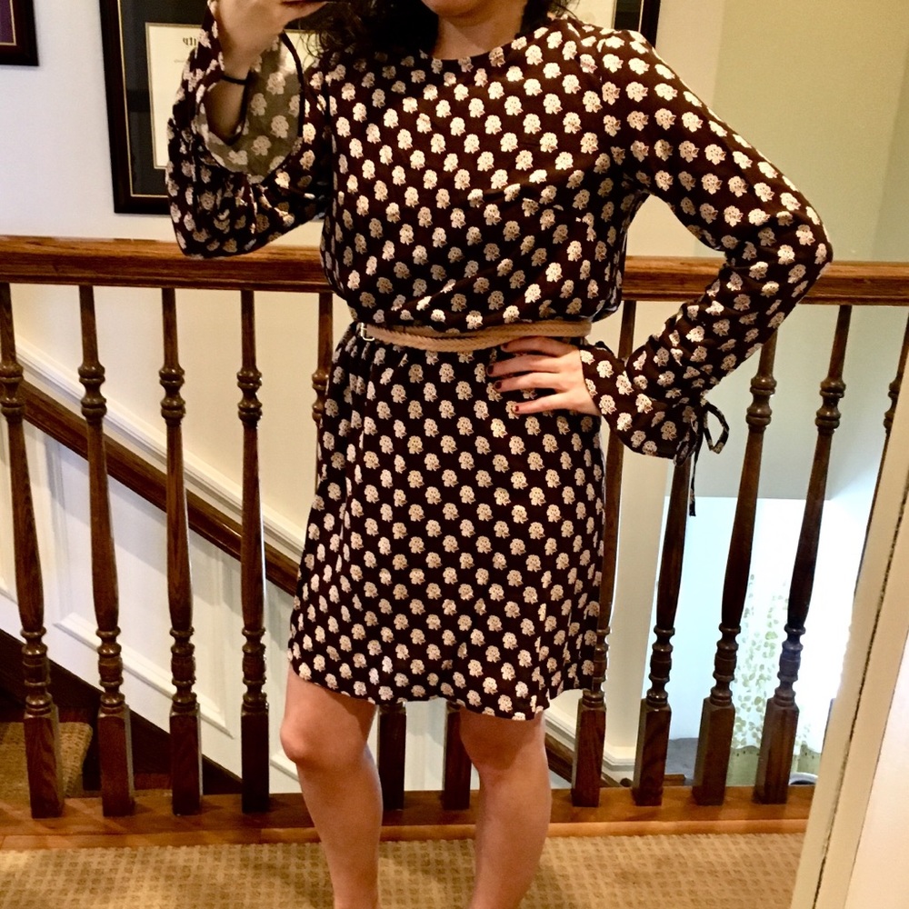 Floral pattern dress